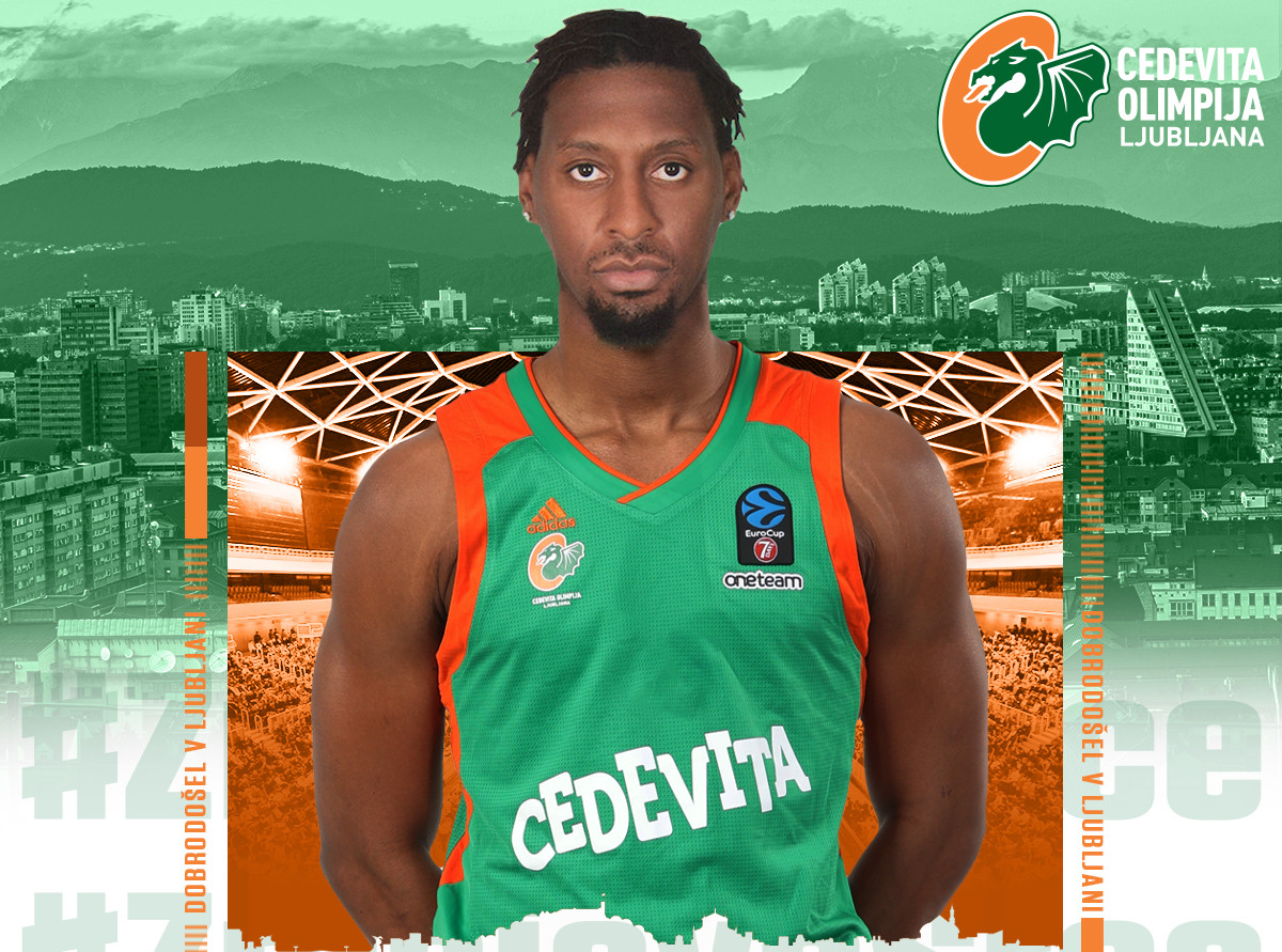 Jarrod Jones odslej v Zmajevem gnezdu KK Cedevita Olimpija, Ljubljana