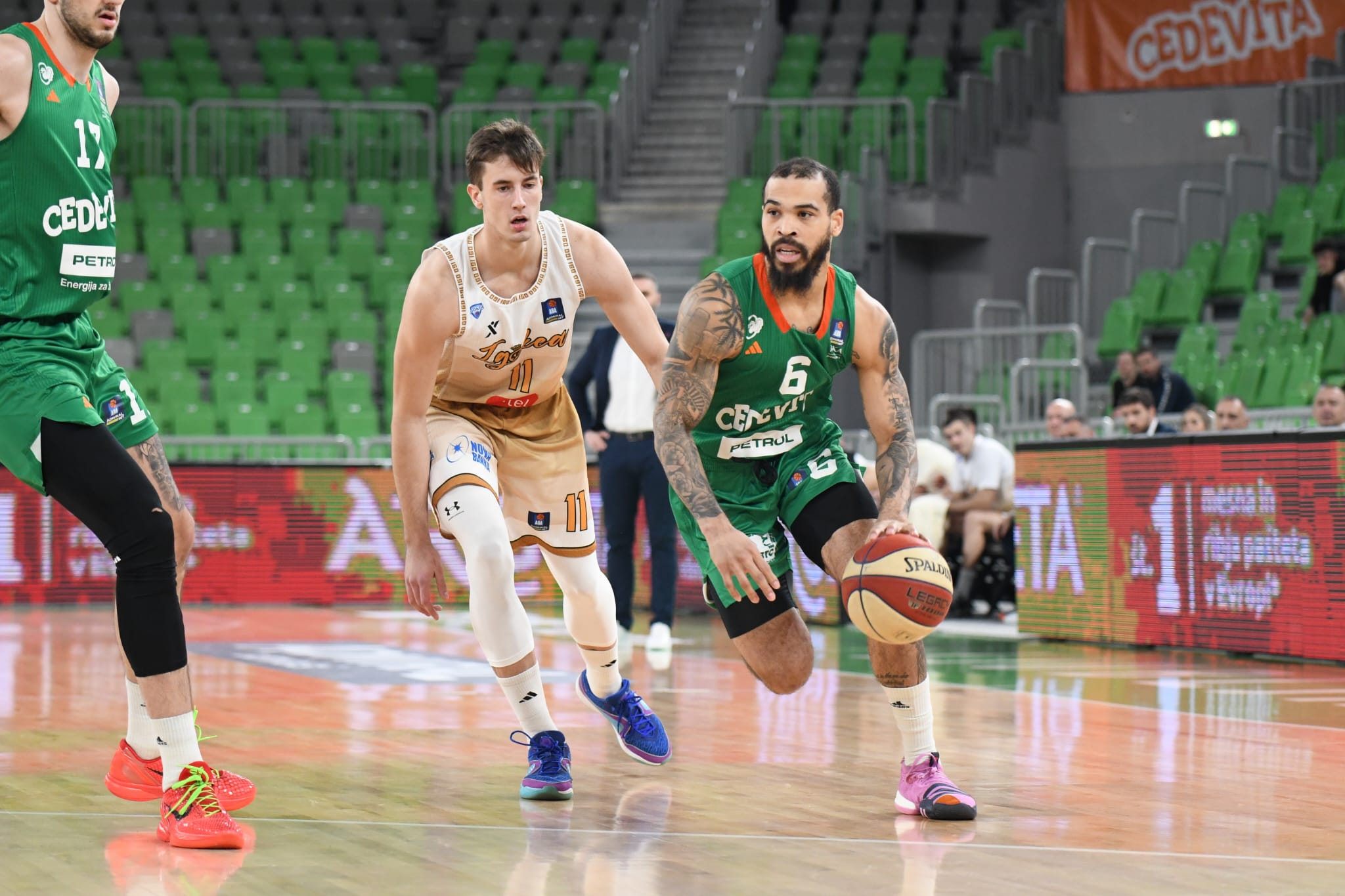 Cedevita Olimpija : Igokea M:tel (17. Kolo AdmiralBet Lige ABA; 20 ...