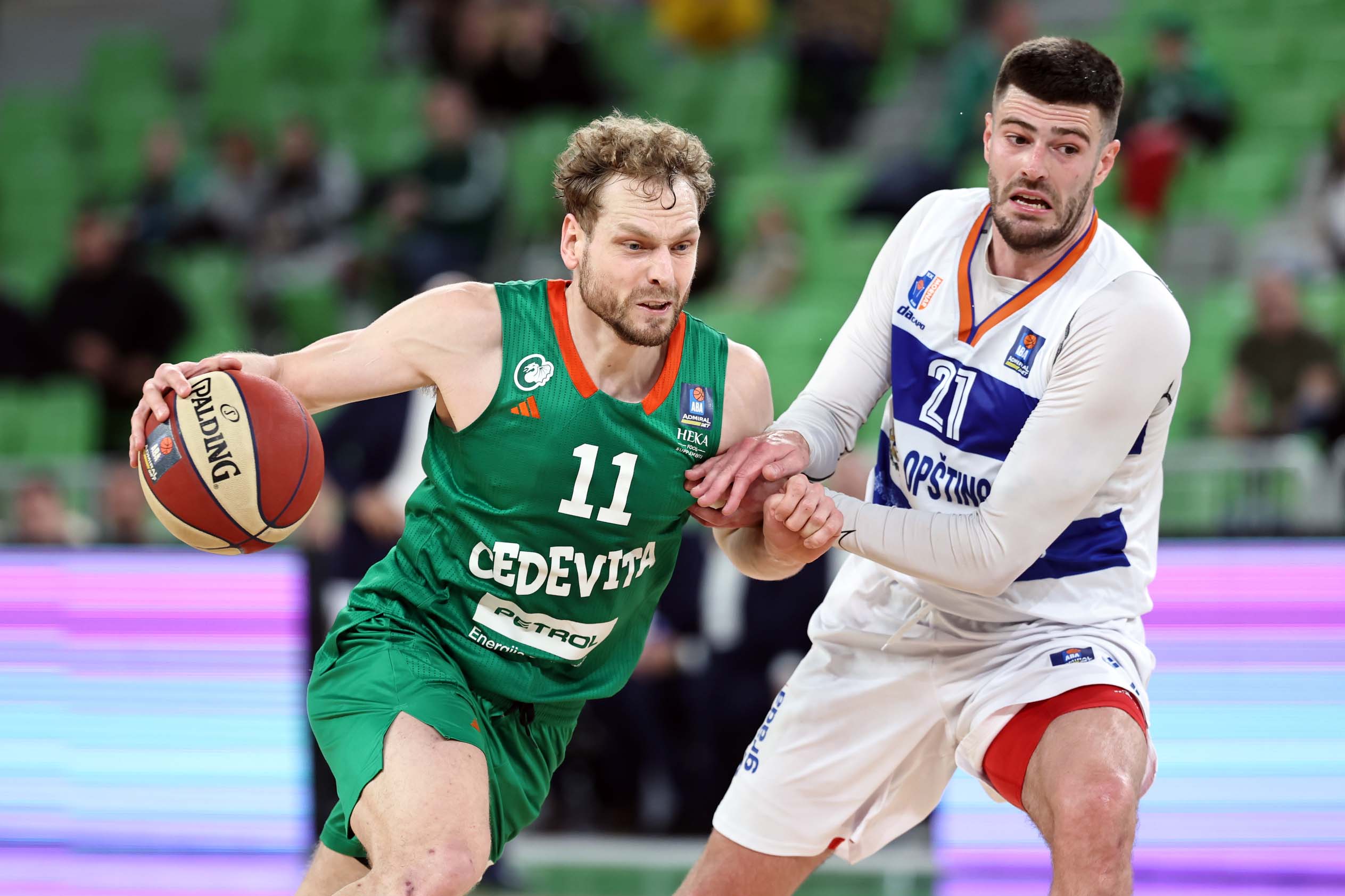 Cedevita Olimpija : Mornar-Barsko Zlato (24. Kolo AdmiralBet Lige ABA ...